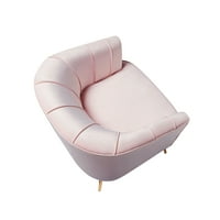 Amerika bútorja a század közepén szövet endel ékezetes szék, rózsaszín