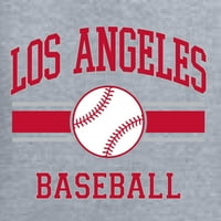 Wild Bobby City of Los Angeles Baseball Fantasy rajongói Sport Férfi póló, Heather szürke, közepes