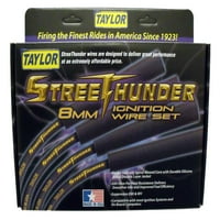 Taylor Wire Verte TAY STREETHUNDER CUSTOM CYL BLACK Fits select: 1994- CHEVROLET GMT-400, 1994- CHEVROLET S TRUCK S10