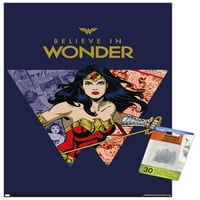 Wonder Woman-hisz a Wonder Wall poszter Pushpins, 14.725 22.375