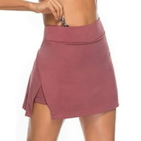 Yogalicious rövidnadrág Tornaterem rövidnadrág Női Scrunch Butt Magas derék emelkedik szilárd puha Rózsaszín XL