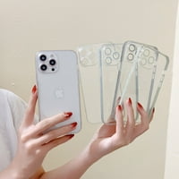 CIRCLE for iPhone Pro ma Case luxus Glitter Bling borítás lökhárító & kamera lencsefedél tiszta vissza vékony szilikon