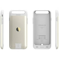 Halmozott arany vezeték nélküli mágneses töltő 2750mAh telefon tok iPhone Plus