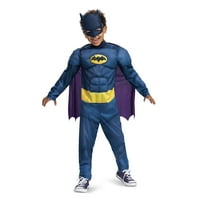 Fiúk méretű Batman Classic Muscle Halloween kisgyermek jelmezek Batkerek, álruhák
