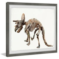 Marmont Hill Triceratops Csontváz Keretes Fal Art, 24.00 1.50