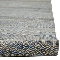 Caldecott klasszikus csíkos szőnyeg, sötét melegszürke, 5 láb - 6in 8ft - 6in terület szőnyeg
