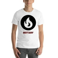 Undefined Ajándékok 2XL Brittany tűz Stílus Rövid ujjú pamut póló