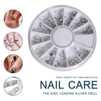 Gotyou 3D Nail Art strassz csillog szegecsekkel akril tippek dekoráció manikűr kerék