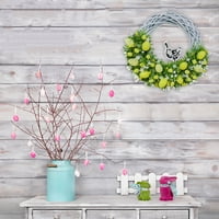 Kotyreds húsvéti mesterséges koszorú Party dekoráció légkör dekoratív koszorú az ajtó falához