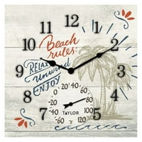 Taylor By Beach szabályok óra hőmérővel