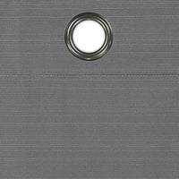 Eclipse Talisa Fleece szigetelt Blackout Tömítőgyűrű függöny Panel, készlet 2, Szürke, 63