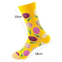 qazqa pár női zokni nyomtatás zokni ajándékok pamut hosszú vicces zokni nőknek újdonság funky aranyos zokni
