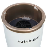 Nutribullet személyes turmixgép, matt fehér & arany