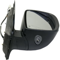 Tükör kompatibilis a 2014-es-Jeep Cherokee jobb oldali utas oldalán fűtött W Blind Spot Detektálás üvegben, a Kool-Vue