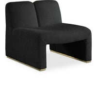 Meridián bútorok alta fekete bukás szövet ékezetes szék