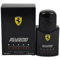 Ferrari Scuderia Fekete aláírású férfi EDT Spray, 1. fl oz