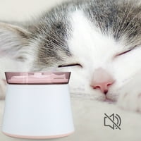 Macska vízadagoló szép rózsaszín műanyag USB interfész Pet automatikus cirkulációs vízadagoló adagoló