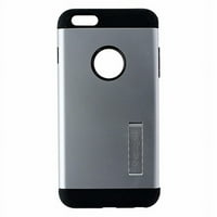Spigen vékony páncél kettős rétegű tok iPhone Plus 6s Plus - ezüst fekete