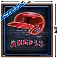 Los Angeles Angels-Neon Sisak Fali Poszter, 22.375 34 Keretes