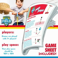 Franklin Field Day Kids Toy Pogo Stick - Kids Foam Pogo Jumper + Hopper Toy AGES 3+ - Tökéletes beltéri + kültéri játékhoz