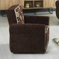 Ottomanson Roma kabrió karszék, barna szék
