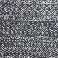 Casavani kézzel készített pamut szőnyeg nappali szőnyeg fekete terület Kilim láb