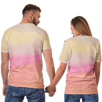 Fnyko Family Matching póló felsők Lilo & öltés nyomtatott alkalmi rövid ujjú Legénység nyak divat utcai póló női férfiak
