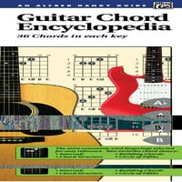 Guitar Chord Encyclopedia: akkordok minden kulcs, fésű kötött könyv