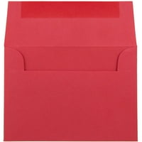 Papír 4bar A borítékok, 1 8, piros, csomagonként