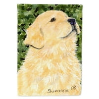 Caroline kincsei SS8810-zászló-szülő Golden Retriever zászló, Többszínű