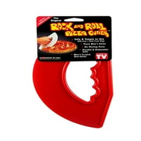 Rock and Roll Pizza vágó, piros