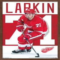 Detroit Red Wings-Dylan Larkin Fali Poszter, 22.375 34 Keretes