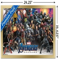 Marvel Cinematic Universe-Avengers-Végjáték-Felállás Fali Poszter, 14.725 22.375