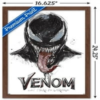 Marvel Venom: legyen vérontás-illusztráció Nyelvfal poszterrel, 14.725 22.375
