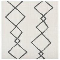 United Weavers égi tirana modern geometriai terület szőnyeg, fehér, 5'3 7'2