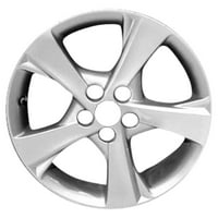 Kai 6. Felújított OEM alumínium ötvözet kerék, minden festett ezüst, illik-Toyota Corolla Sedan
