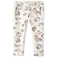 A Gyerekhely Girls 4- Unicorn Pals nyomtatott oldalsó cipzáras nadrág