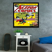 DC Comics Superman-akció fali poszter, 24 36