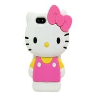 Hello Kitty KT - Védő borító a mobiltelefonhoz - Szilikon