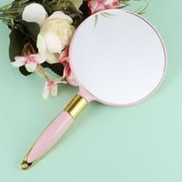 Kerek Vintage smink tükör kézi kozmetikai tükör hordozható smink kellékek kiegészítők Női Női