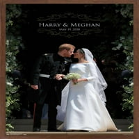A Királyi Esküvő-Harry És Meghan Fali Poszter, 14.725 22.375