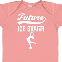Inktastic jövő korcsolyázó Lányok korcsolyázás ajándék kisfiú vagy kislány Body