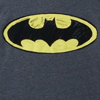 Batman Boys Batman Logo Rövid Ujjú Póló, Méretek 4-18