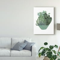 Melissa Wang, a Cactus elrendezés II. Vászon művészete