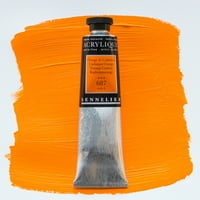 Sennelier Extra-Fine Artists akril szín, 60ml cső, kadmium Narancs S6