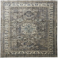 Bellini Vintage Bohém szőnyeg, szürke kék bézs, 5ft-3in 7ft-6in terület szőnyeg