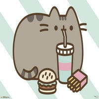 Pusheen-Élelmiszer Fal Poszter, 22.375 34