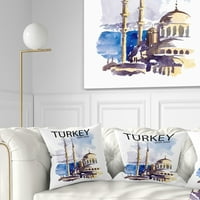 Designart Törökország Vektor illusztráció - CityScape Drow Pille - 16x16