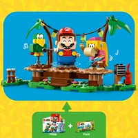 Super Mario Dixie Kong ' S Jungle Jam Bővítőkészlet 71421, Super Mario Ajándékkészlet 7-9 éves fiúk és lányok számára,