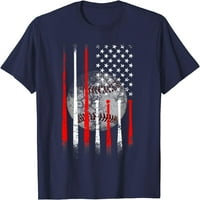 Baseball USA zászló amerikai zászló kívánság fa póló